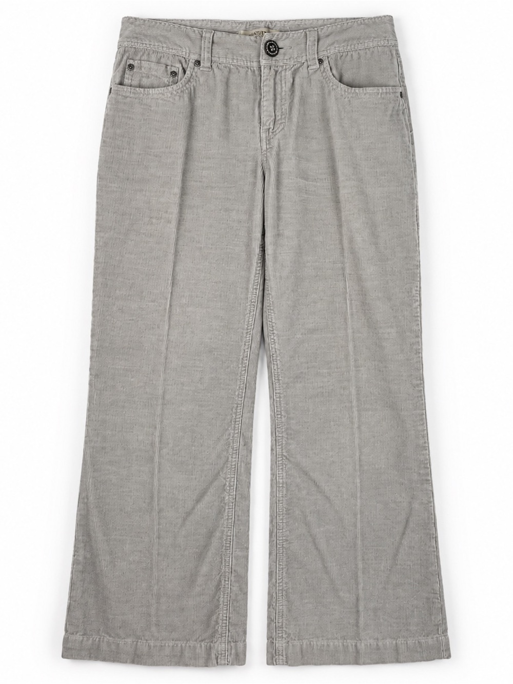 Natural Reflections Gray Corduroy Bootcut Pants Y2K 8